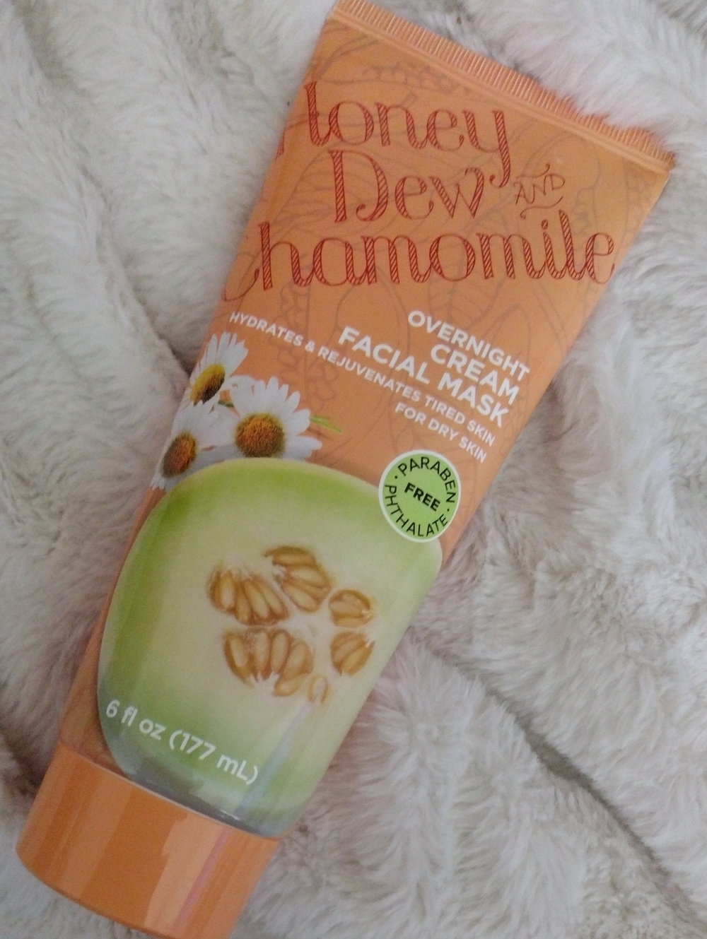 Overnight Korean Cream Facial Mask - Hydrating Orange Formula
